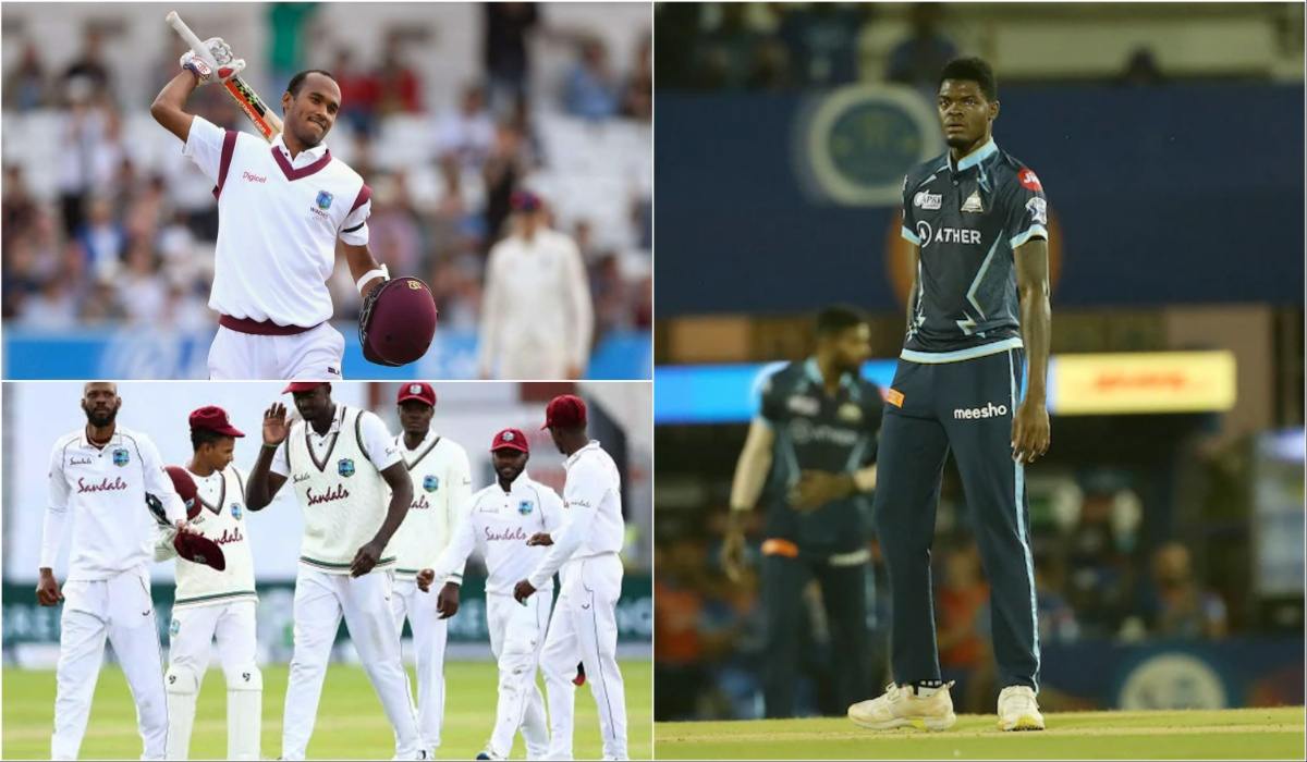 WEST INDIES TEST TEAM AGAINST INDIA