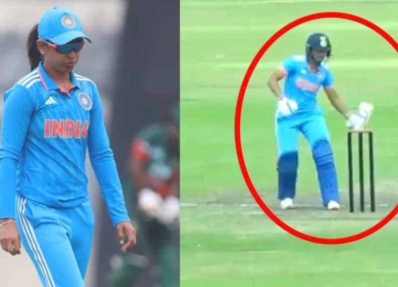 harmanpreet kaur BANNED 2 MATCHES